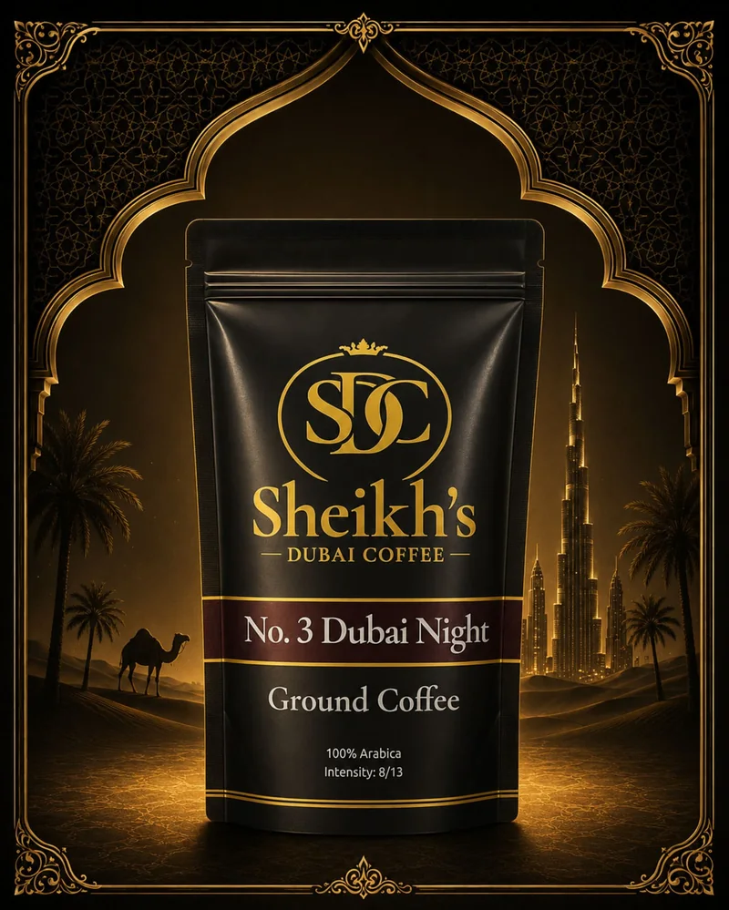SHEIKH’S DUBAI COFFEE — No.3 Dubai Night — Мляно кафе 250 g