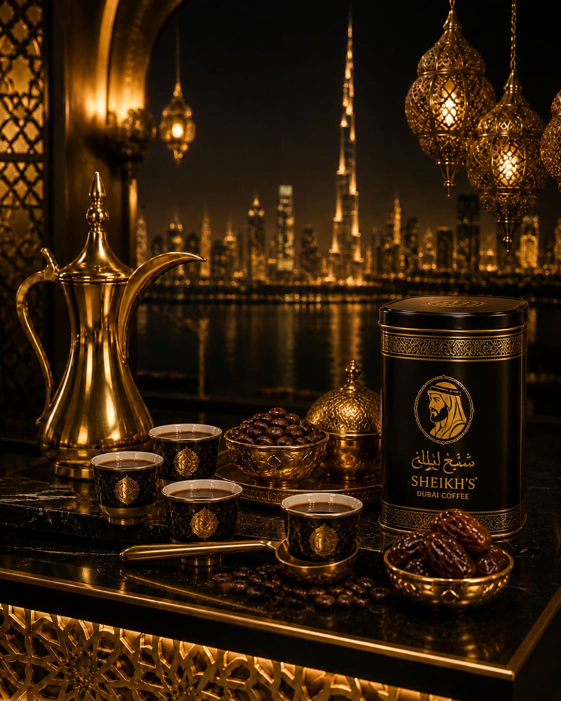 Sheikh’s Dubai Coffee No.1 Royal Espresso Ground Coffee
